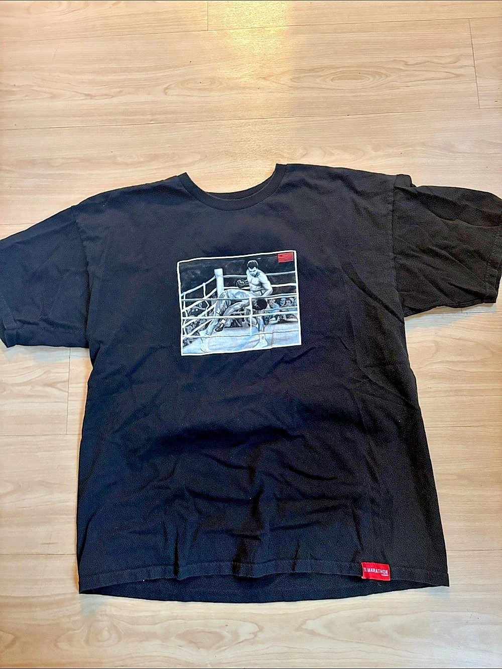 The Marathon Clothing Muhammad Ali Graphic T-Shirt Black XL